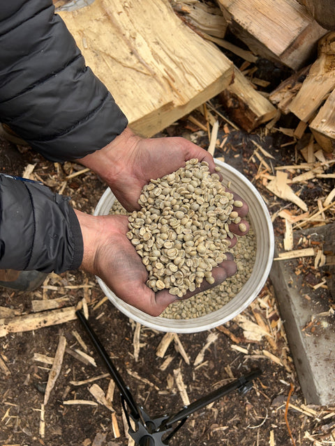 Coffee Roasting: Modern Machine vs. Wood Fire